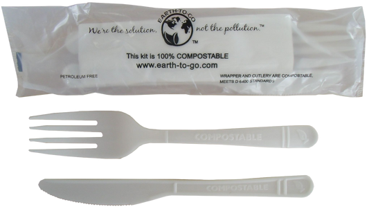 Earth Cutlery Kits Compostable