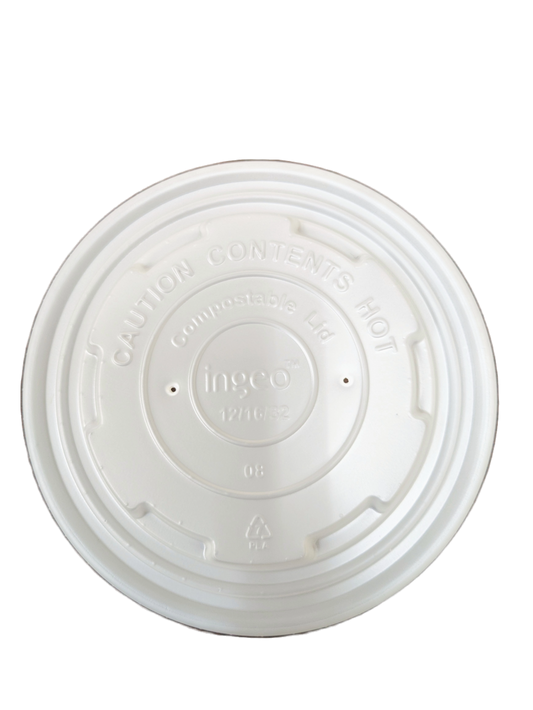 Earth Bowl Lids, Compostable CPLA