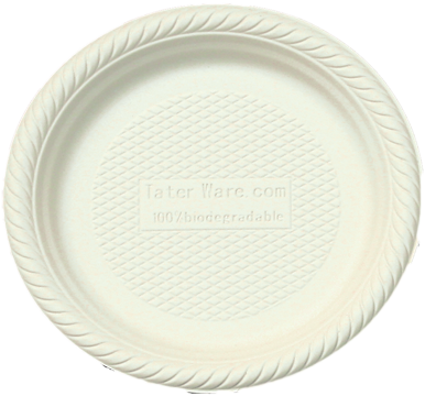 6" plate Potato Ware Plates