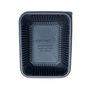 Deep Tater Food Tray, Black 500/case - 6.5 x 5 x 1.875
