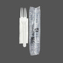 Compostable Cutlery Kit (Fork & Napkin), 500/case