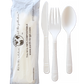 Earth Cutlery Kits, Bio-based, Compostable