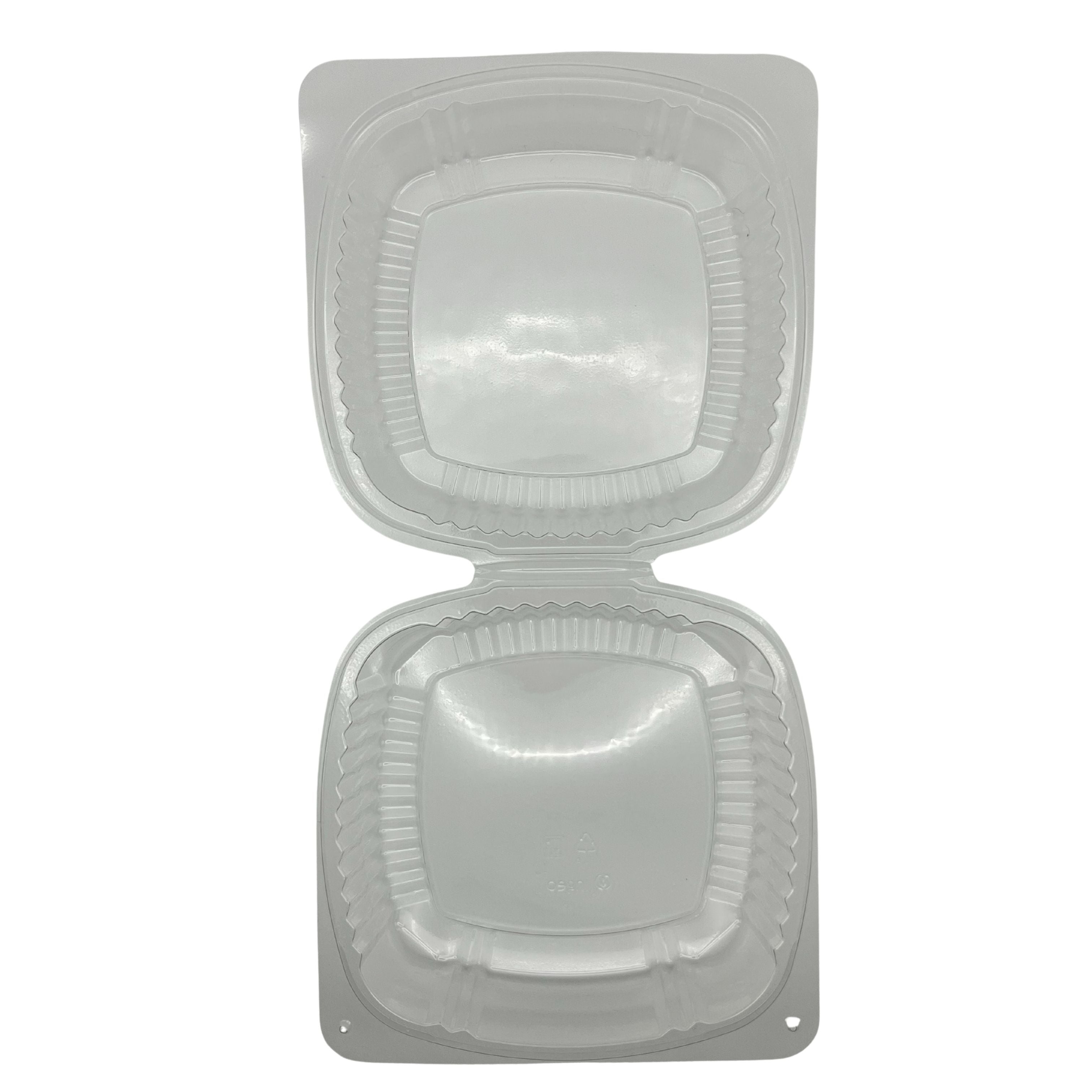 Earth-To-Go® 6x6 PLA Clear Clamshell 150/case