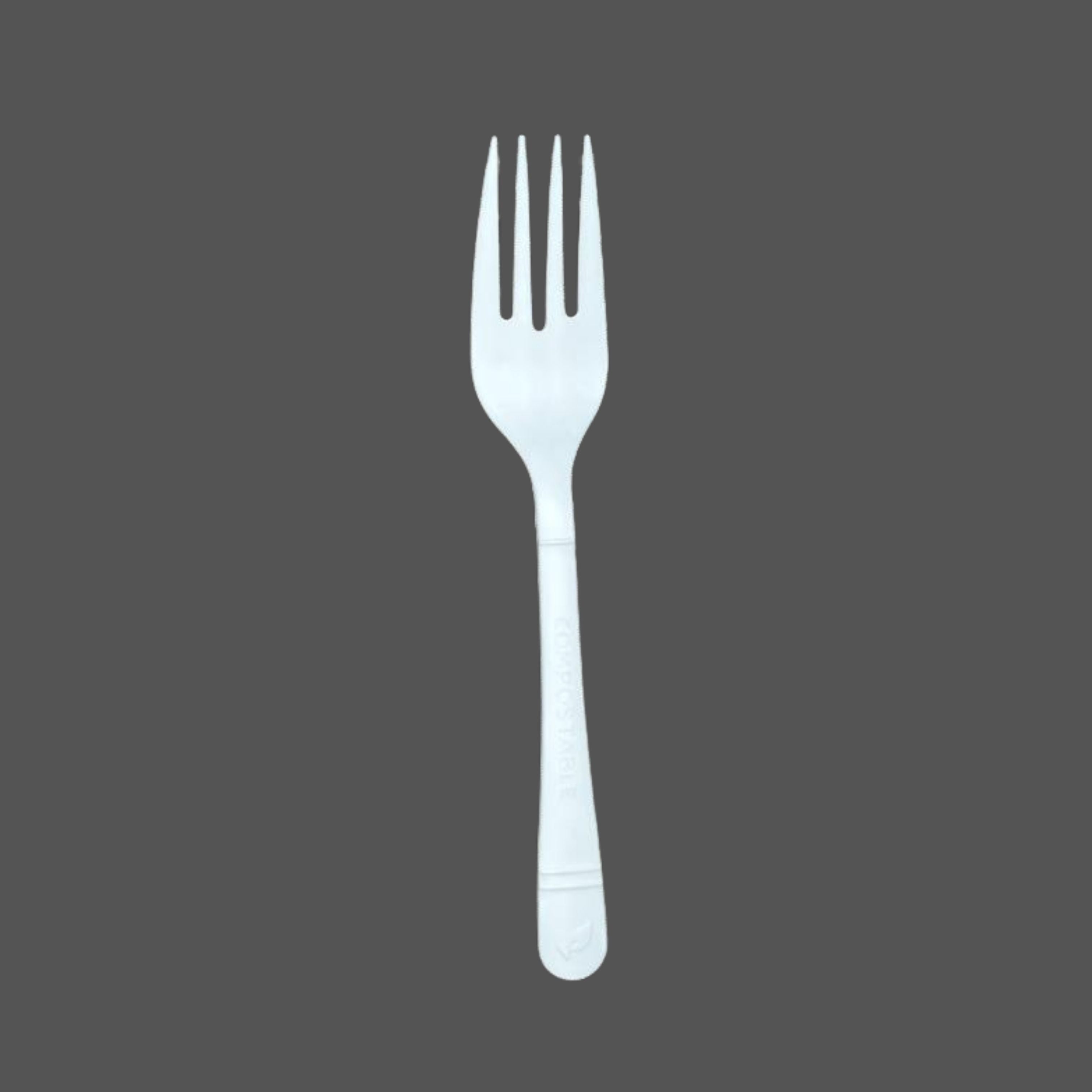 Compostable Fork - BPI Certified 1000/case