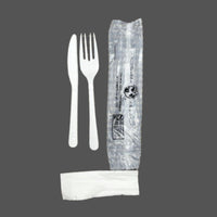 TaterWare Kit® (Fork, Knife, Napkin) 250/case