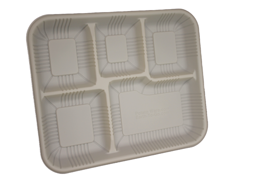 PotatoWare 5 compartment tray