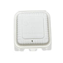 TaterWare® 6" Single Compartment Clamshell with Vent 500/case