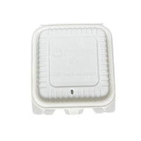 TaterWare® 6" Single Compartment Clamshell with Vent 500/case