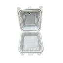 TaterWare® 6" Single Compartment Clamshell with Vent 500/case