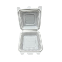 TaterWare® 6" Single Compartment Clamshell with Vent 500/case