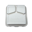 TaterWare® 9" 3 Compartment Clamshell with Vent 125/case