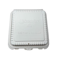 TaterWare® 9" 3 Compartment Clamshell with Vent 125/case